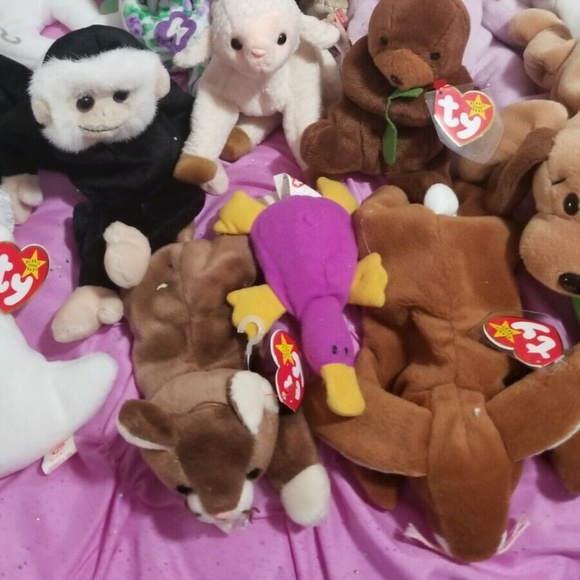 Lot of 43 TY Beanie Babies – Vintage 1990s Collection Rare Retired Plush Toys - Picture 6 of 14